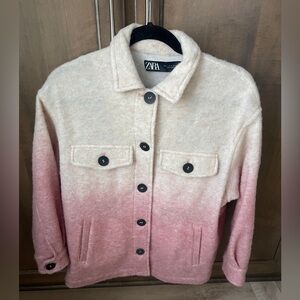 Zara Shacket NWOT size small